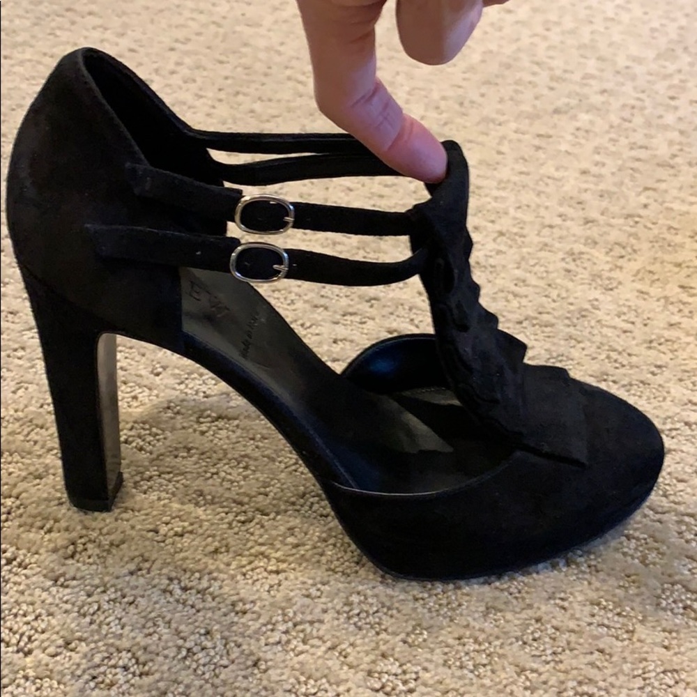 Jcrew suede heels size 8.5